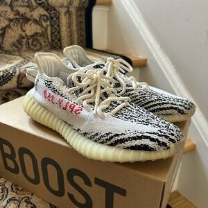 Adidas Yeezy Boost 350 V2 in Black and White